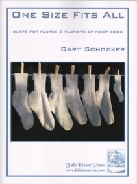 Schocker One Size Fits All Duets For Flutes Sheet Music Songbook