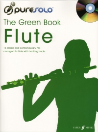 Pure Solo The Green Book Flute Book & Cd Sheet Music Songbook