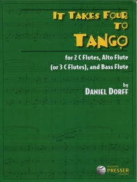 Dorff It Takes Four To Tango 4 Flutes Sheet Music Songbook