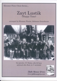 Zayt Lustik Klezmer Flute Choir Sheet Music Songbook