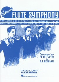 Holmes Flute Symphony Flute Quartet Score & Parts Sheet Music Songbook