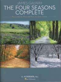 Vivaldi Four Seasons Complete James Galway Flute Sheet Music Songbook