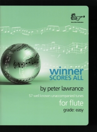 Winner Scores All Lawrance Flute Sheet Music Songbook