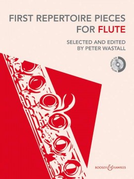 First Repertoire Pieces For Flute Wastall + Cd Sheet Music Songbook