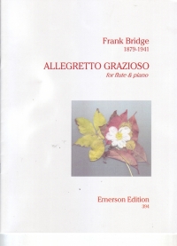 Bridge Allegretto Grazioso Flute & Piano Sheet Music Songbook