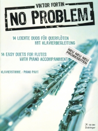 No Problem Flute Duets Fortin Sheet Music Songbook