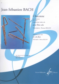 Bach Chaconne Bwv 1004   Flute Solo Sheet Music Songbook