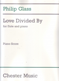 Glass Love Divided By Flute & Piano Sheet Music Songbook