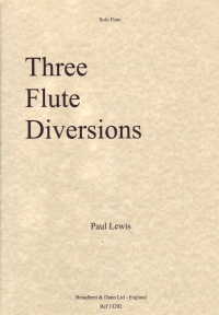 Lewis Flute Diversions (3) Sheet Music Songbook
