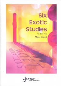 Wood Six Exotic Studies Solo Flute Sheet Music Songbook