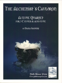 Sanders The Alchemists Cauldron Flute Quartet Sheet Music Songbook