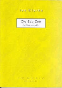 Clarke Zig Zag Zoo 4 Flutes Sheet Music Songbook