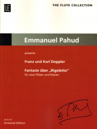 Doppler Fantasy On Rigoletto Pahud 2 Flutes & Pf Sheet Music Songbook