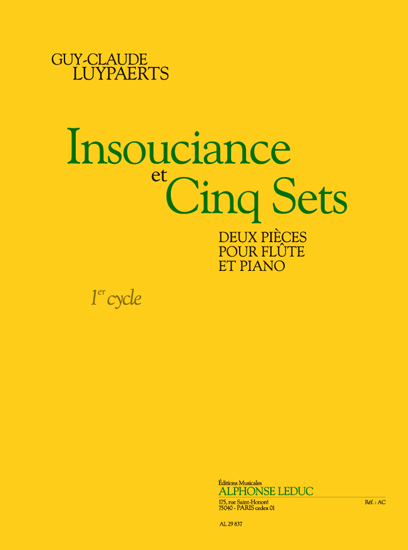 Luypaerts Insouciance Et 5 Sets Flute & Piano Sheet Music Songbook