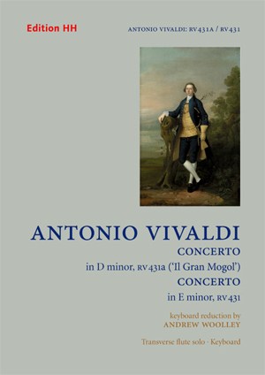 Vivaldi 2 Flute Concertos Rv431 & Rv431a Sheet Music Songbook
