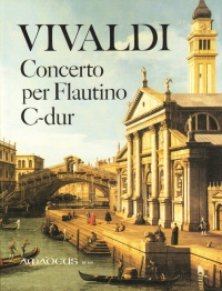 Vivaldi Concerto Per Flautino C Op44 No 11 Sheet Music Songbook
