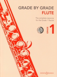 Grade By Grade Flute Grade 1 Way + Cd Sheet Music Songbook