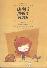 Lunas Magic Flute Book & Cd Pucihar Sheet Music Songbook