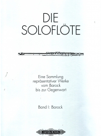 Solo Flute Vol 1 Baroque Album Sheet Music Songbook