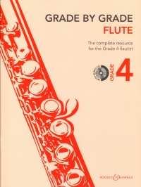 Grade By Grade Flute Grade 4 Way + Cd Sheet Music Songbook