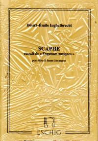Inghelbrecht 2 Esquisses Antique 2 Scaphe Fl&pf/hp Sheet Music Songbook