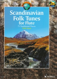 Scandinavian Folk Tunes Flute + Cd Sheet Music Songbook