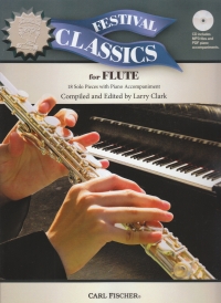 Festival Classics Flute Clarke + Cd Sheet Music Songbook