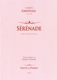 Grovlez Serenade Tanner Flute & Piano Sheet Music Songbook
