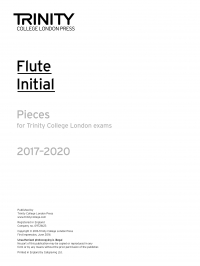 Trinity Flute Exams 2017-2022 Initial Part Only Sheet Music Songbook