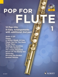 Pop For Flute 1 + Cd Sheet Music Songbook