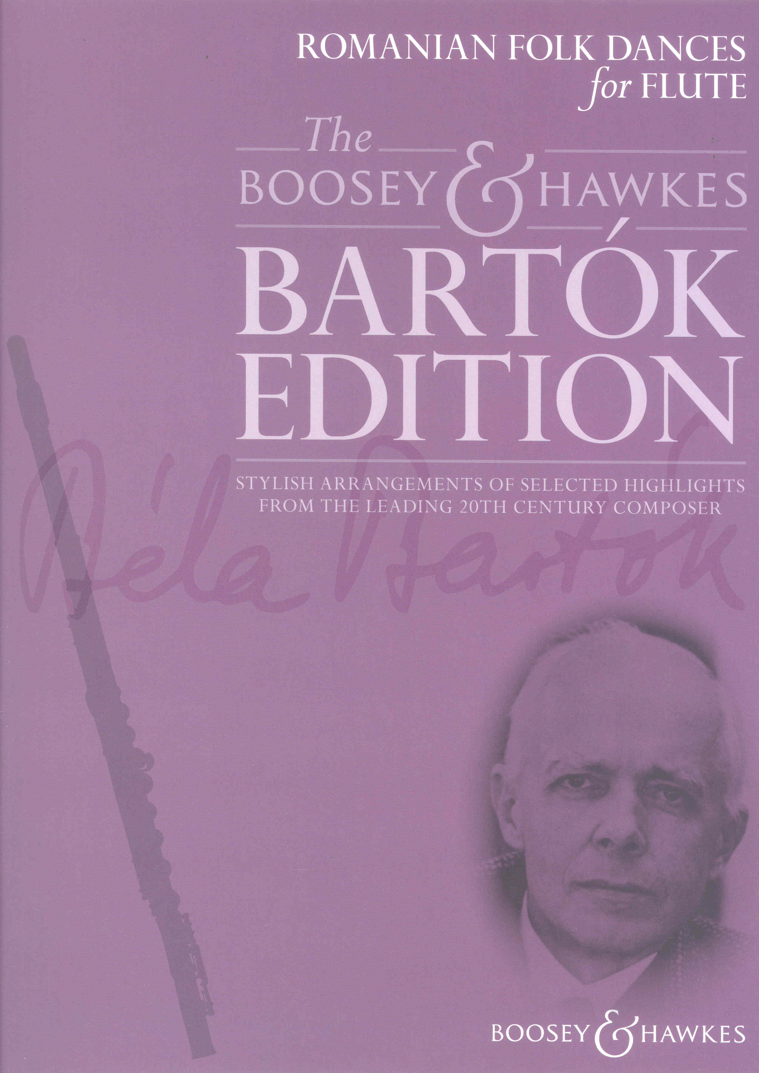 Bartok Edition Romanian Folk Dances Flute Sheet Music Songbook