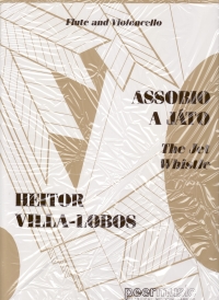 Villa-lobos Assobio A Jato Flute & Cello Sheet Music Songbook