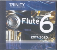 Trinity Flute Exams Cd 2017-2022 Grade 6 Sheet Music Songbook