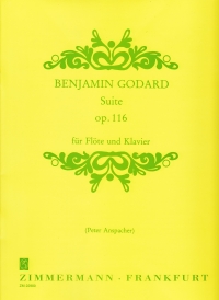 Godard Suite Op116 Flute & Piano Sheet Music Songbook
