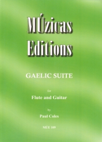 Coles Gaelic Suite Flute & Guitar Sheet Music Songbook