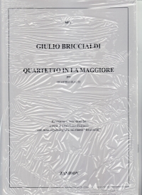 Briccialdi Quartetto In La Magg 4 Flutes Sheet Music Songbook