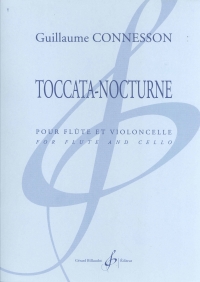 Connesson Toccata-nocturne Flute Duo Sheet Music Songbook