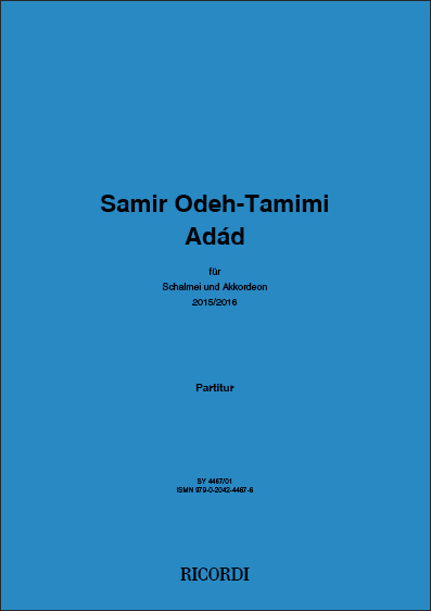 Odeh-tamimi Add Sheet Music Songbook