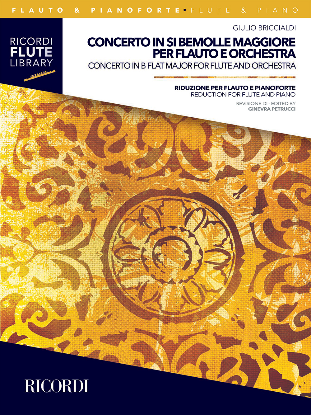 Briccialdi Concerto In Si Bem Mag Flauto Orchestra Sheet Music Songbook