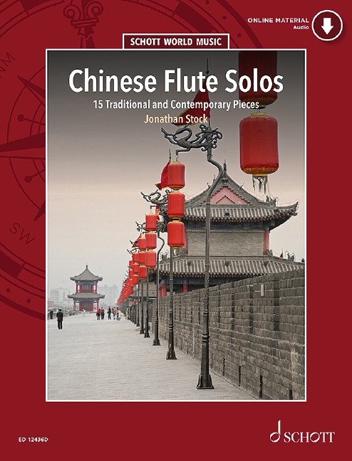 Chinese Flute Solos Stock Book + Online Sheet Music Songbook