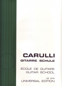 Carulli Guitar School Sheet Music Songbook