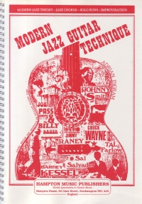 Modern Jazz Guitar Technique Ingram Sheet Music Songbook