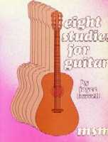 Eight Studies For Guitar Barrell Sheet Music Songbook
