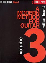Modern Method Book For Guitar 3 Leavitt Sheet Music Songbook