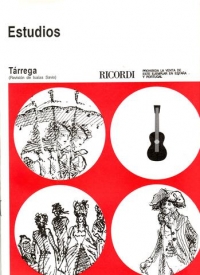 Tarrega Estudois (savio) Guitar Sheet Music Songbook