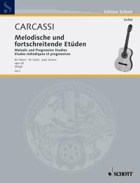 Carcassi Studies Melodic & Progressive (25) Guitar Sheet Music Songbook