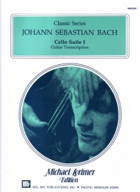 Bach Cello Suite No 1 (lorimer) Guitar Sheet Music Songbook