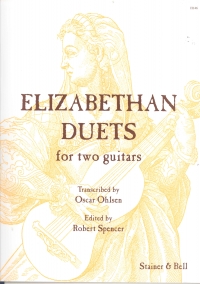 Elizabethan Duets For Two Guitars Spencer Sheet Music Songbook