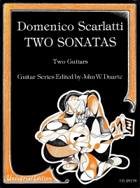 Scarlatti Sonatas (2) K352/ls13 K353/l313 Duarte Sheet Music Songbook