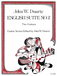 Duarte English Suite No 2 Guitar Duet Sheet Music Songbook